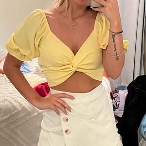 Yellow top from American Threads